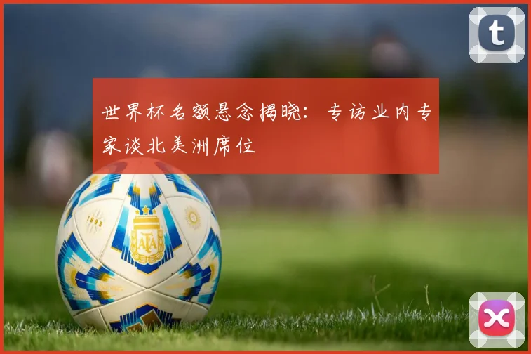 世界杯名额悬念揭晓：专访业内专家谈北美洲席位