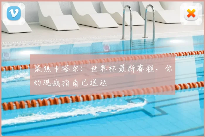 聚焦卡塔尔：世界杯最新赛程，你的观战指南已送达